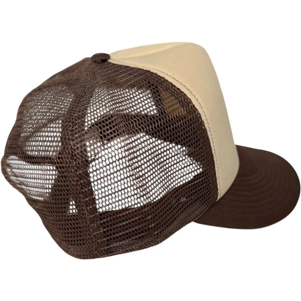 Green Day Dookie Eagle Trucker Hat Brown Tan Mesh Snapback One Size Cobra Tag